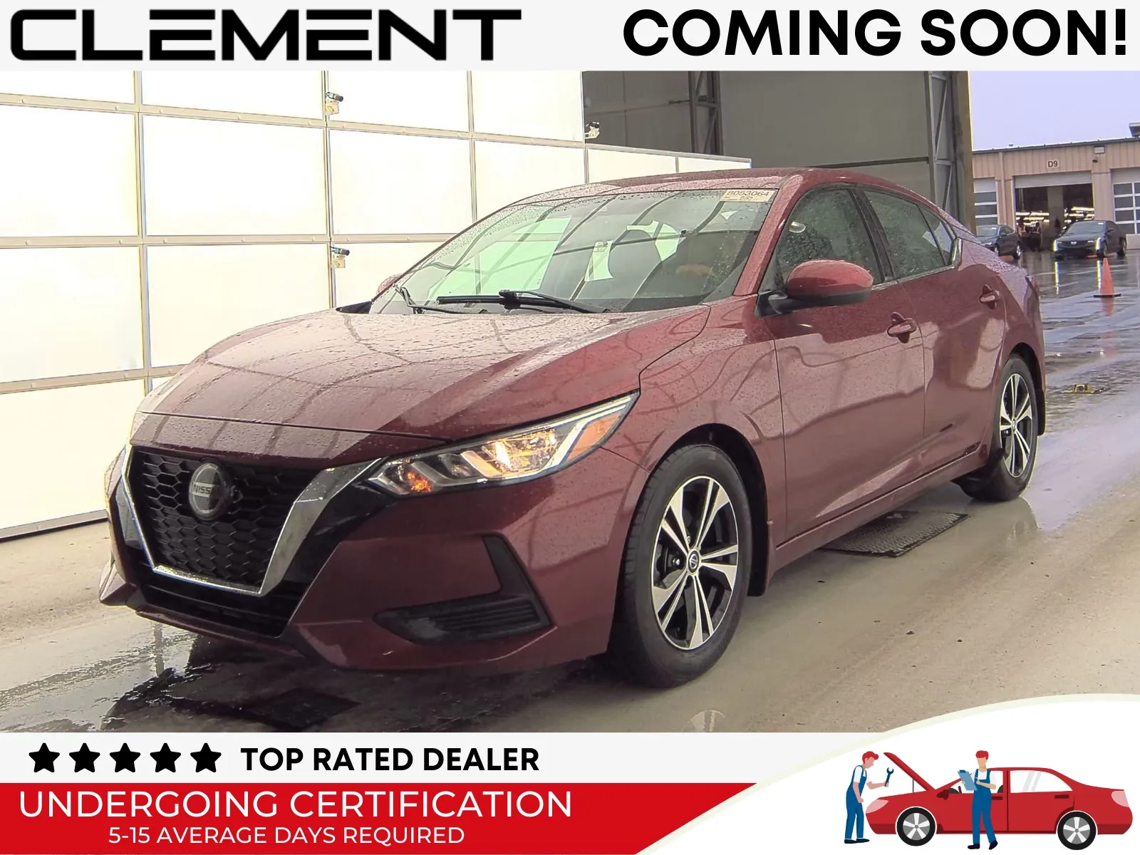 Red 2021 Nissan Sentra SV for sale in Florissant, MO