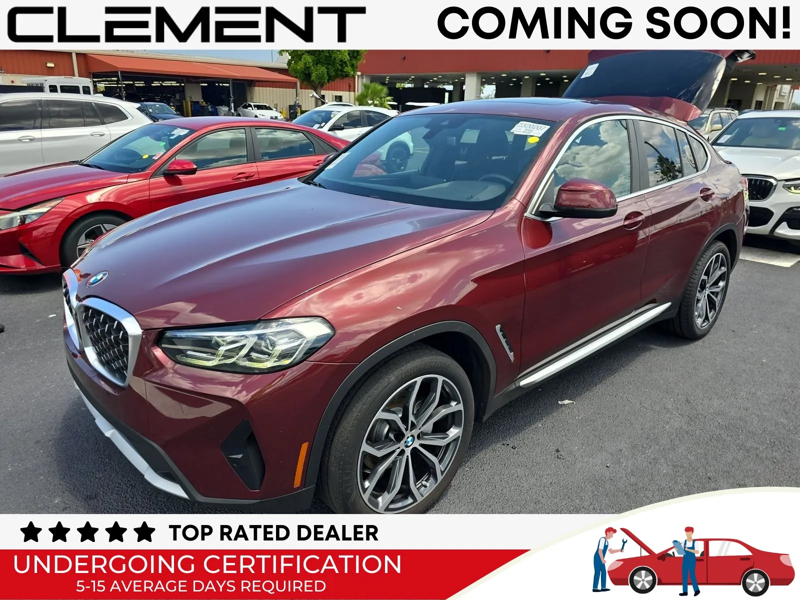 Red 2022 BMW X4 xDrive30i for sale in Florissant, MO