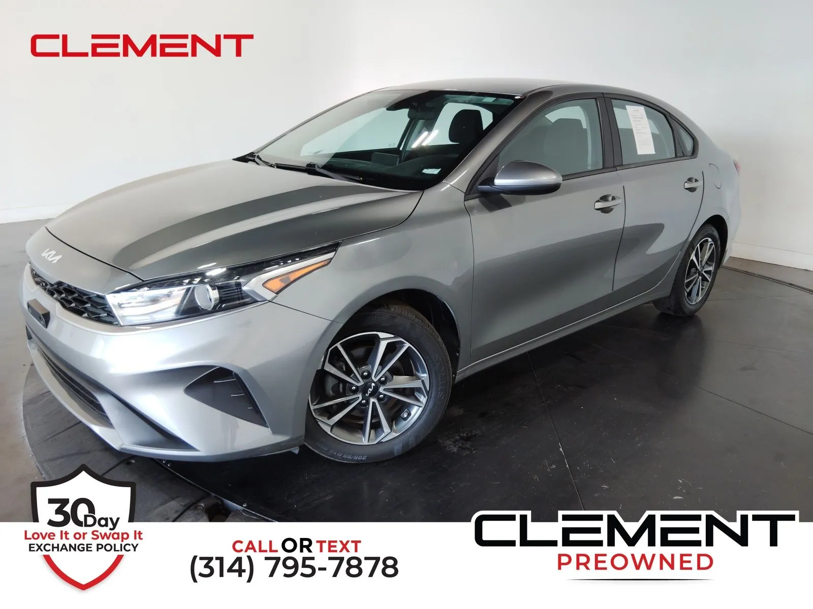 Gray 2022 Kia Forte LXS for sale in Florissant, MO