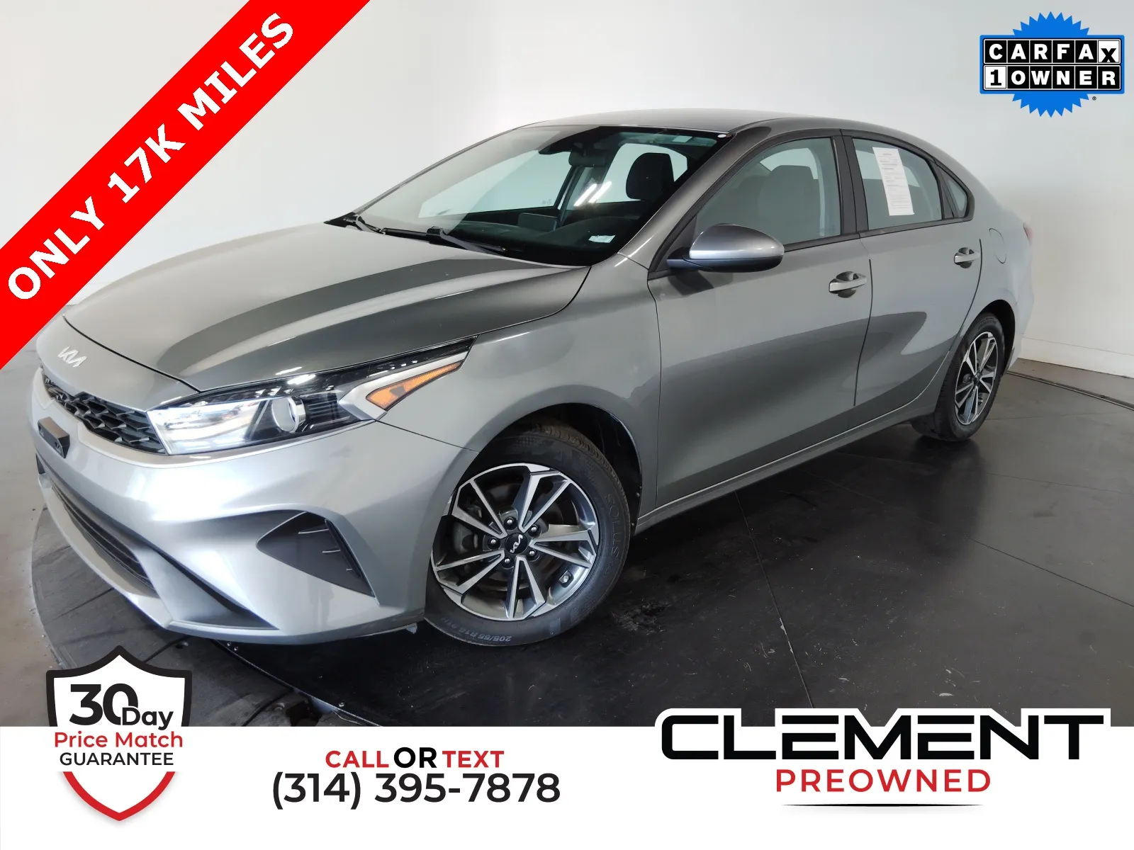 Gray 2022 Kia Forte LXS for sale in Florissant, MO