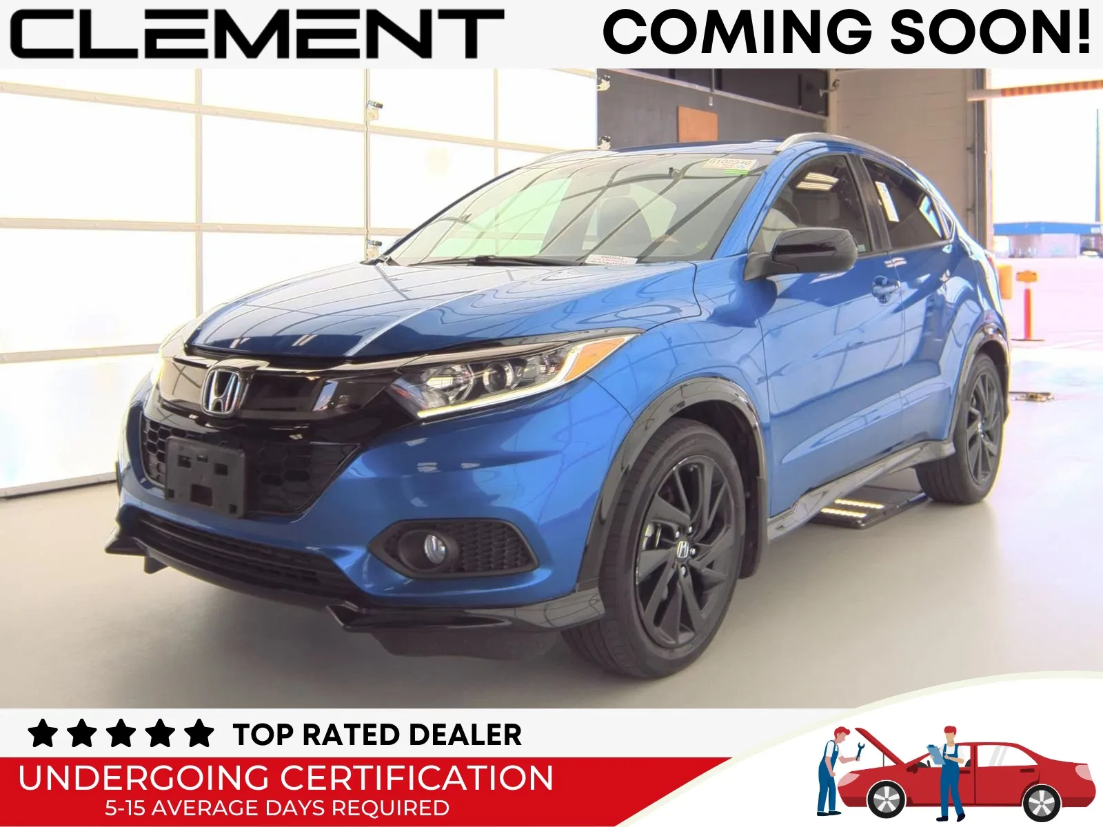 Blue 2022 Honda HR-V Sport for sale in Florissant, MO