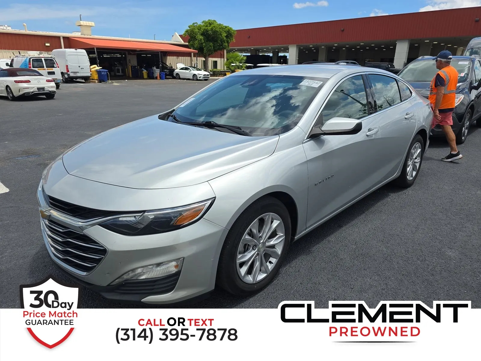 Silver 2020 Chevrolet Malibu LT for sale in Florissant, MO