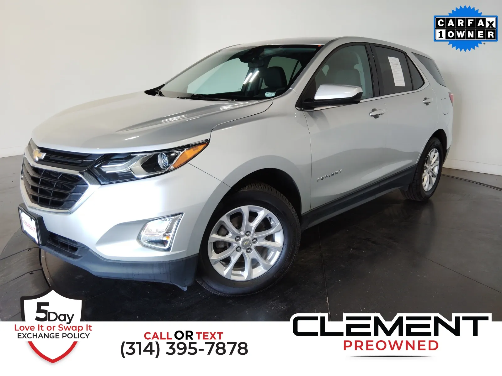 Silver 2020 Chevrolet Equinox LT for sale in Florissant, MO