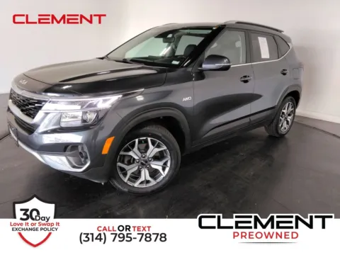 Gray 2023 Kia Seltos EX for sale in Florissant, MO