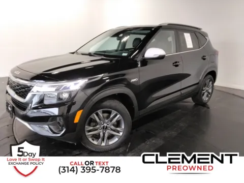 Black 2023 Kia Seltos S for sale in Florissant, MO