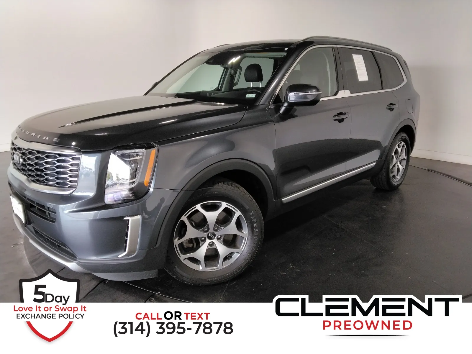 Gray 2020 Kia Telluride EX for sale in Florissant, MO