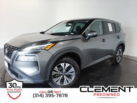 Gray 2021 Nissan Rogue SV for sale in Florissant, MO