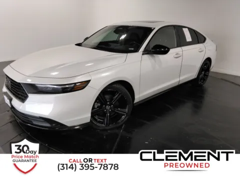 White 2023 Honda Accord Hybrid Sport-L for sale in Florissant, MO