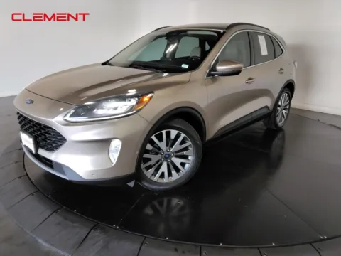 Gold 2020 Ford Escape Hybrid Titanium for sale in Florissant, MO