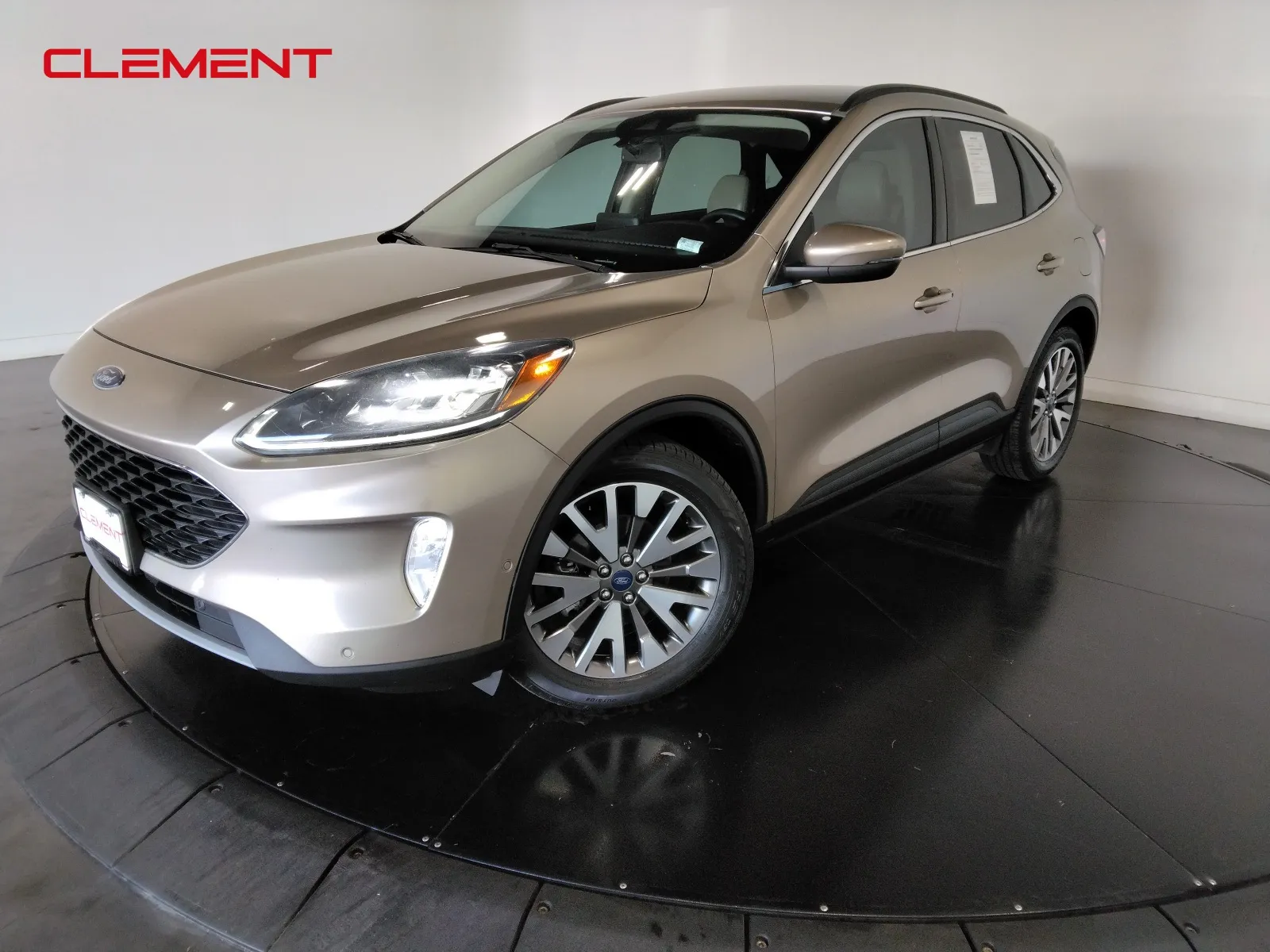 Gold 2020 Ford Escape Hybrid Titanium for sale in Florissant, MO