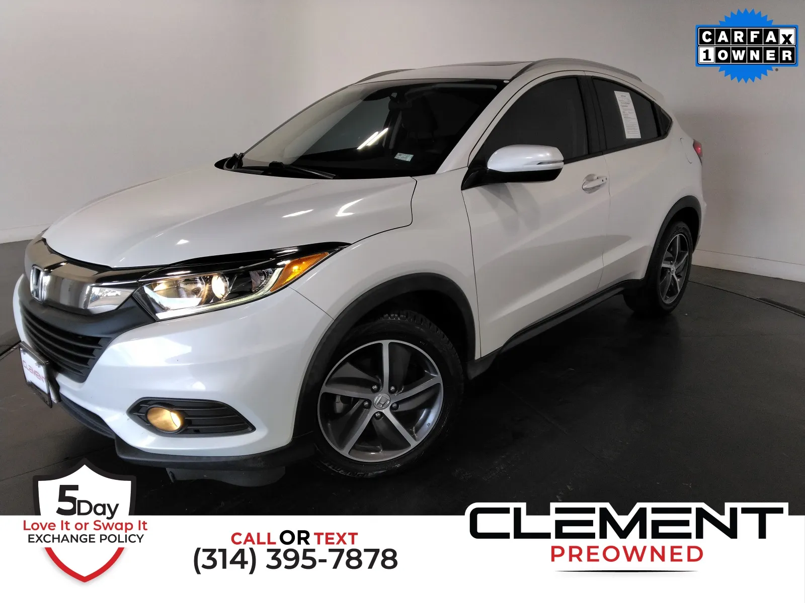 White 2022 Honda HR-V EX for sale in Florissant, MO
