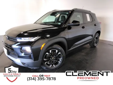 Black 2022 Chevrolet TrailBlazer LT for sale in Florissant, MO