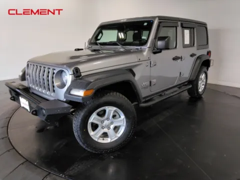 Silver 2019 Jeep Wrangler Unlimited Sport S for sale in Florissant, MO