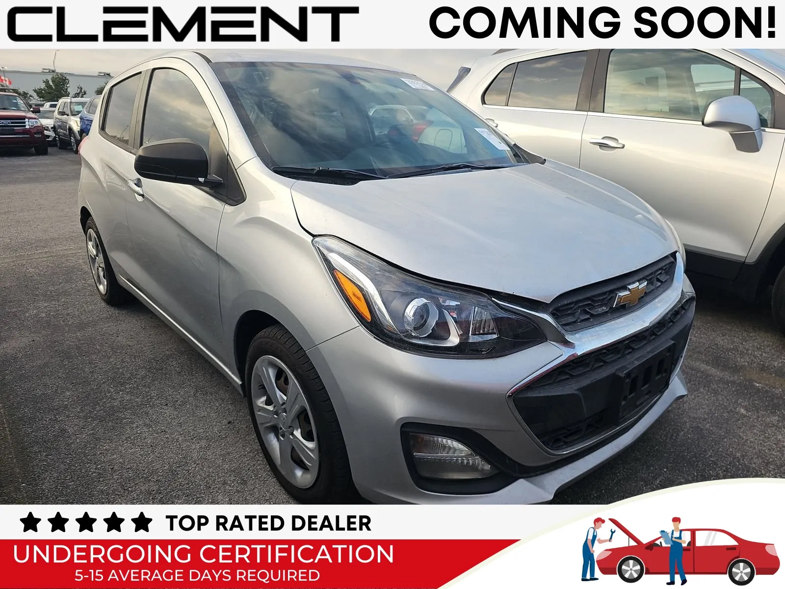 Silver 2022 Chevrolet Spark LS for sale in Florissant, MO