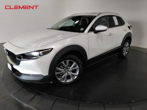 White 2023 Mazda CX-30 2.5 S Premium Package for sale in Florissant, MO