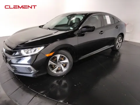 Beige 2019 Honda Civic LX for sale in Florissant, MO