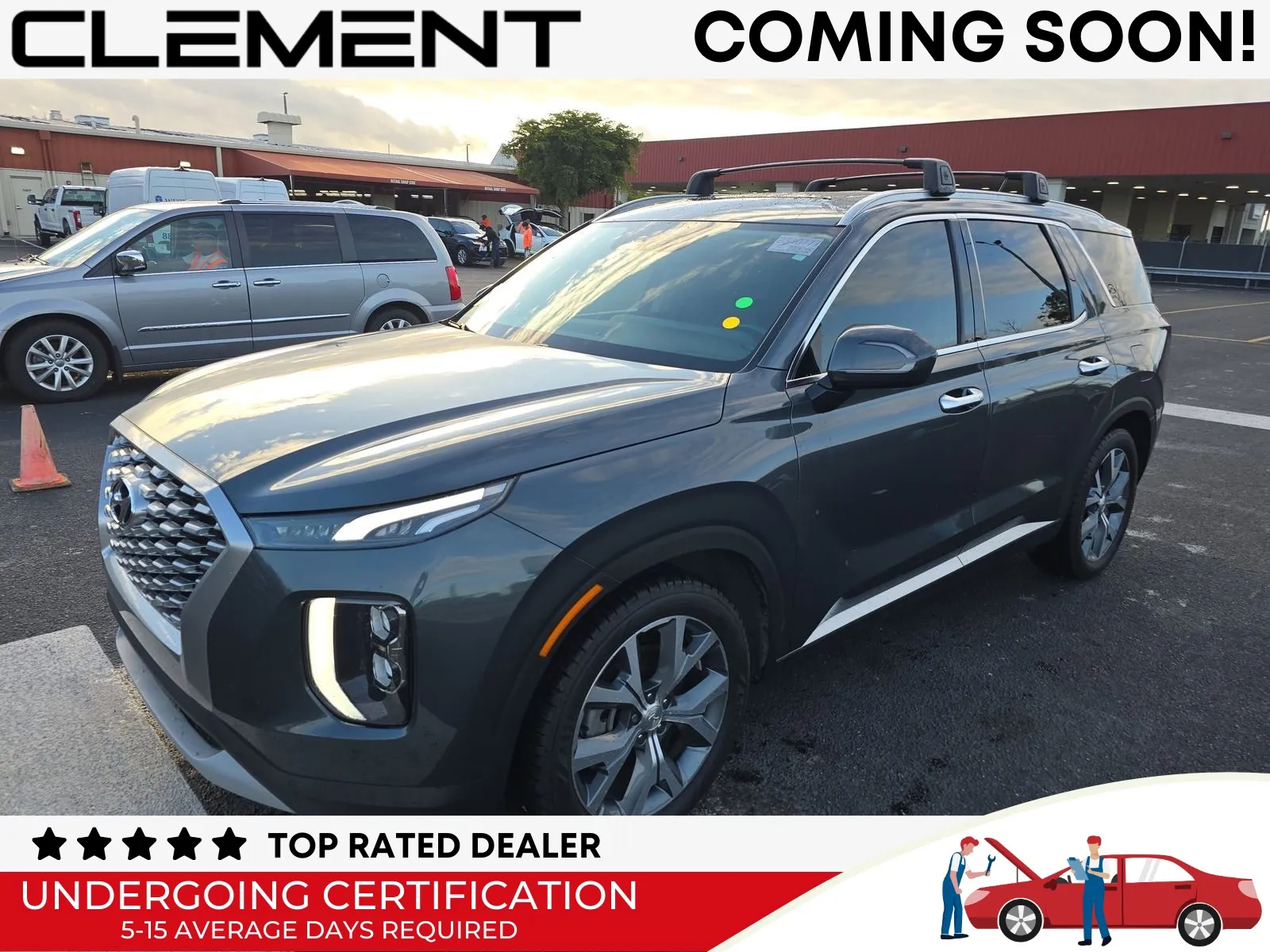 Gray 2021 Hyundai Palisade SEL for sale in Florissant, MO