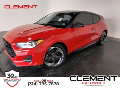 Red 2020 Hyundai Veloster Turbo Ultimate for sale in Florissant, MO