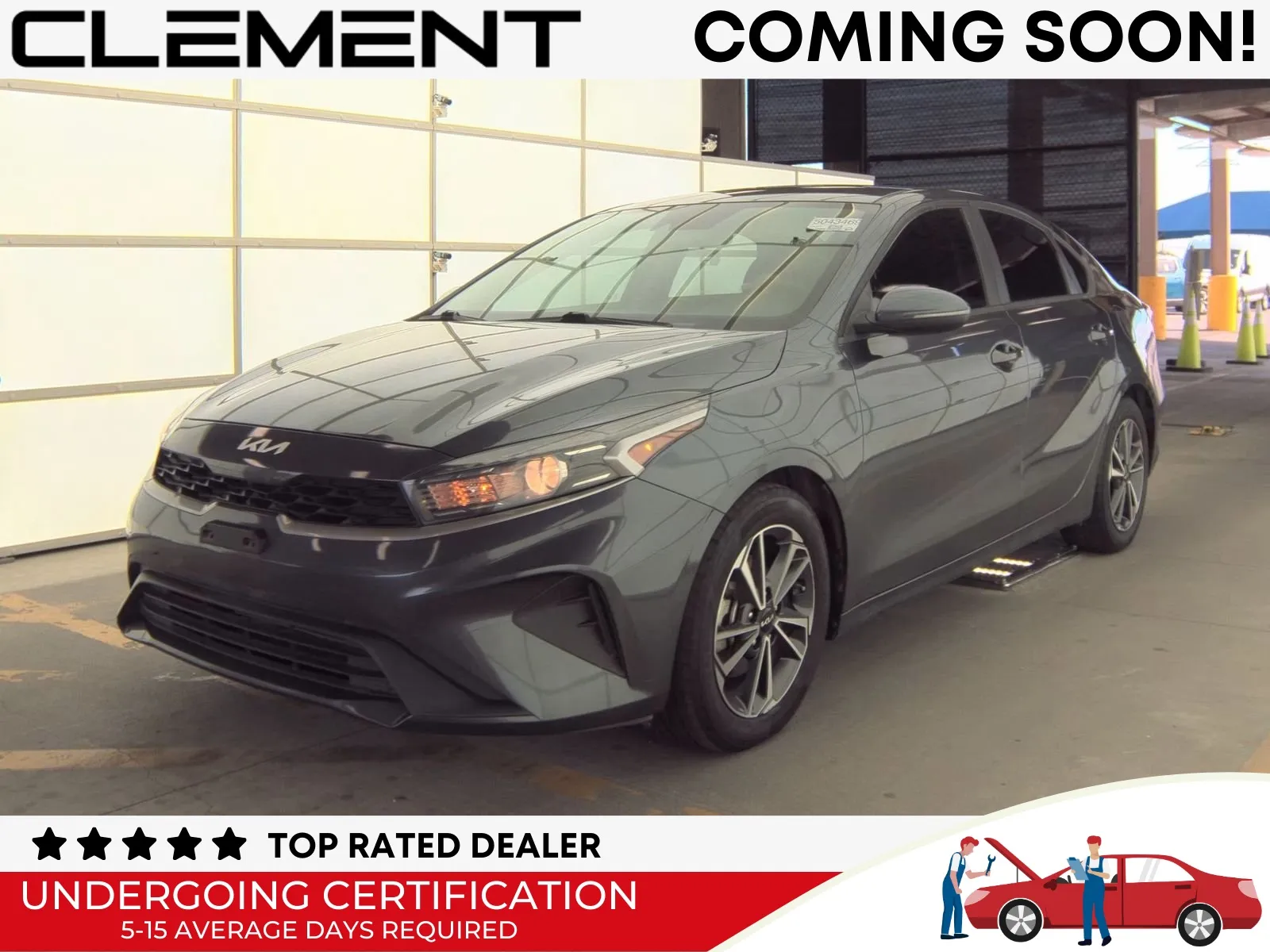 Gray 2022 Kia Forte LXS for sale in Florissant, MO