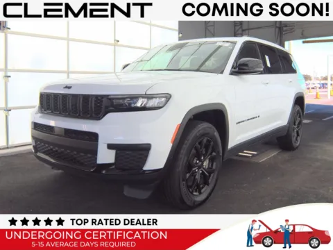White 2024 Jeep Grand Cherokee L Altitude for sale in Florissant, MO