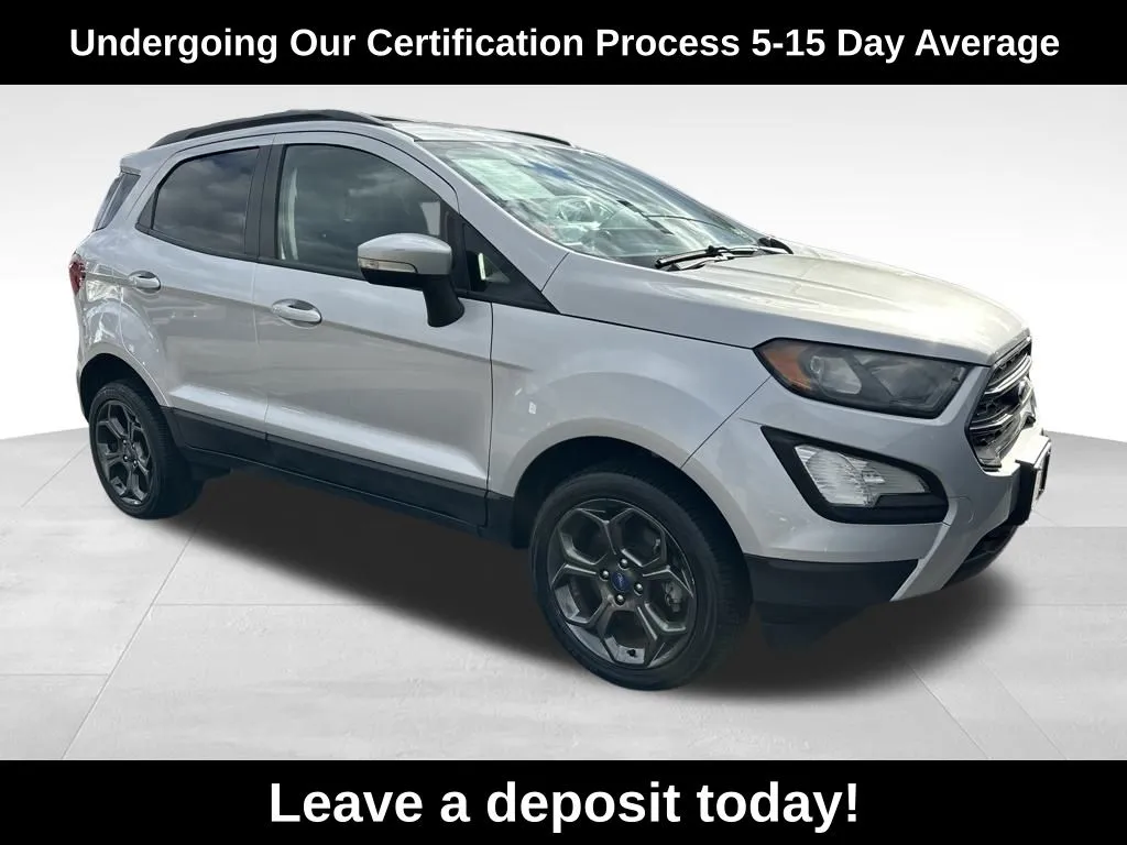 Silver 2018 Ford EcoSport SES for sale in Berlin, NJ