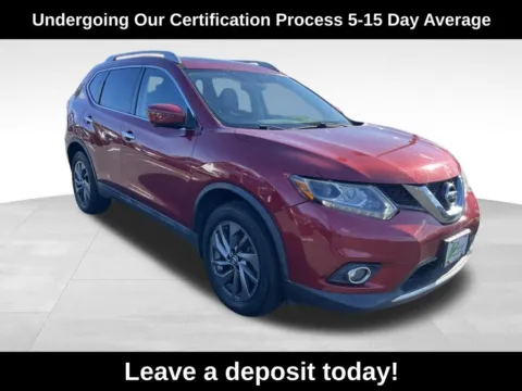 Red 2016 Nissan Rogue SL for sale in Berlin, NJ