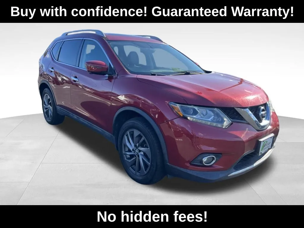Red 2016 Nissan Rogue SL for sale in Berlin, NJ