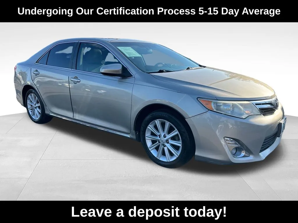 Beige 2013 Toyota Camry XLE for sale in Berlin, NJ