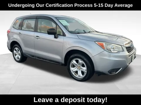 Silver 2015 Subaru Forester 2.5i for sale in Berlin, NJ