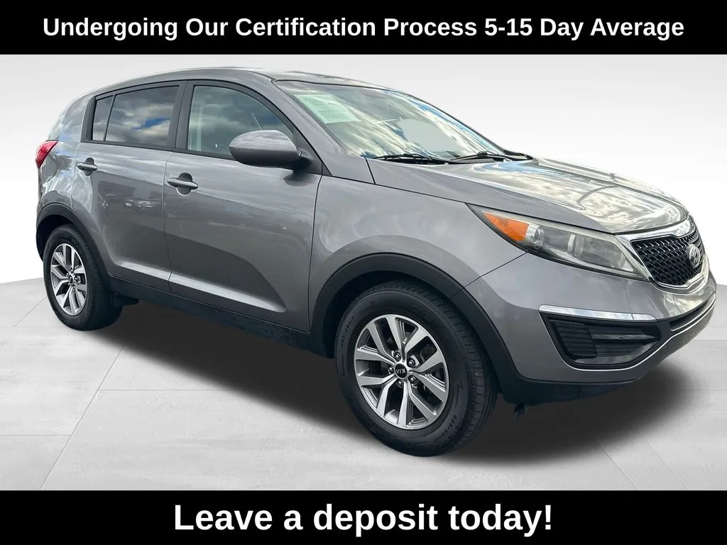 Silver 2015 Kia Sportage LX for sale in Berlin, NJ