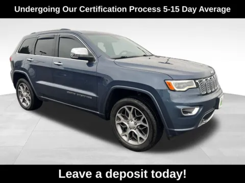Blue 2020 Jeep Grand Cherokee Overland for sale in Berlin, NJ