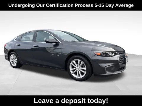 Gray 2017 Chevrolet Malibu LT for sale in Berlin, NJ