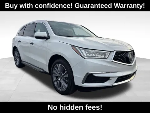 White 2018 Acura MDX 3.5L for sale in Berlin, NJ