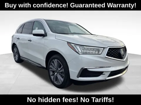 White 2018 Acura MDX 3.5L for sale in Berlin, NJ