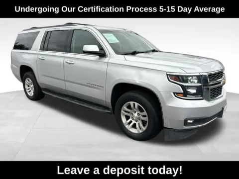 Silver 2015 Chevrolet Suburban LT for sale in Berlin, NJ