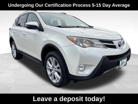 White 2013 Toyota RAV4 Limited for sale in Berlin, NJ