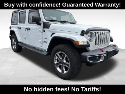 White 2018 Jeep Wrangler Unlimited Sahara for sale in Berlin, NJ