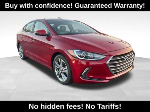 Red 2017 Hyundai Elantra Limited for sale in Berlin, NJ