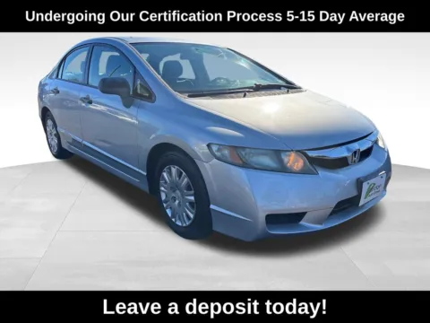 Silver 2010 Honda Civic VP for sale in Berlin, NJ
