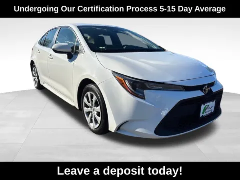 White 2022 Toyota Corolla LE for sale in Berlin, NJ