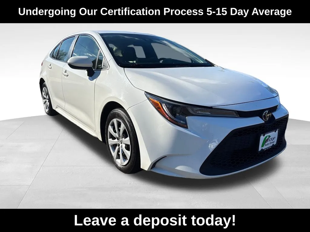 White 2022 Toyota Corolla LE for sale in Berlin, NJ