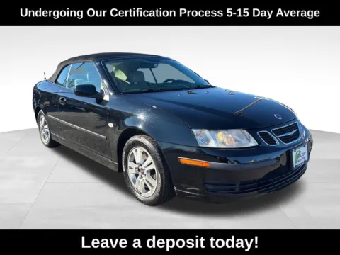 Black 2007 Saab 9-3 2.0T for sale in Berlin, NJ