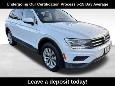 White 2019 Volkswagen Tiguan 2.0T SE for sale in Berlin, NJ