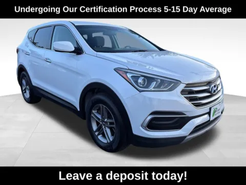 White 2018 Hyundai Santa Fe Sport 2.4 Base for sale in Berlin, NJ