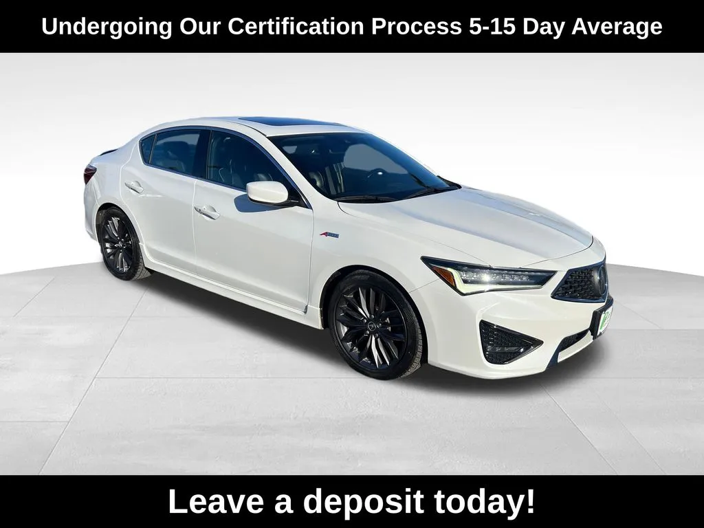 White 2020 Acura ILX Premium and A-SPEC Packages for sale in Berlin, NJ