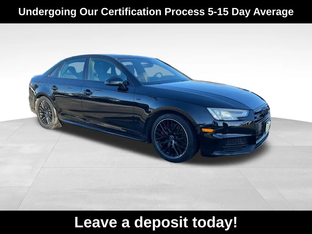 Black 2018 Audi A4 2.0T Premium Plus for sale in Berlin, NJ