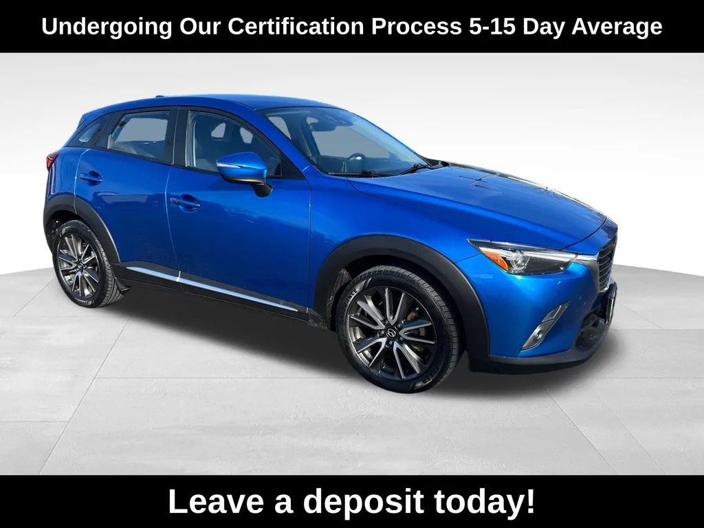 Blue 2017 Mazda CX-3 Grand Touring for sale in Berlin, NJ