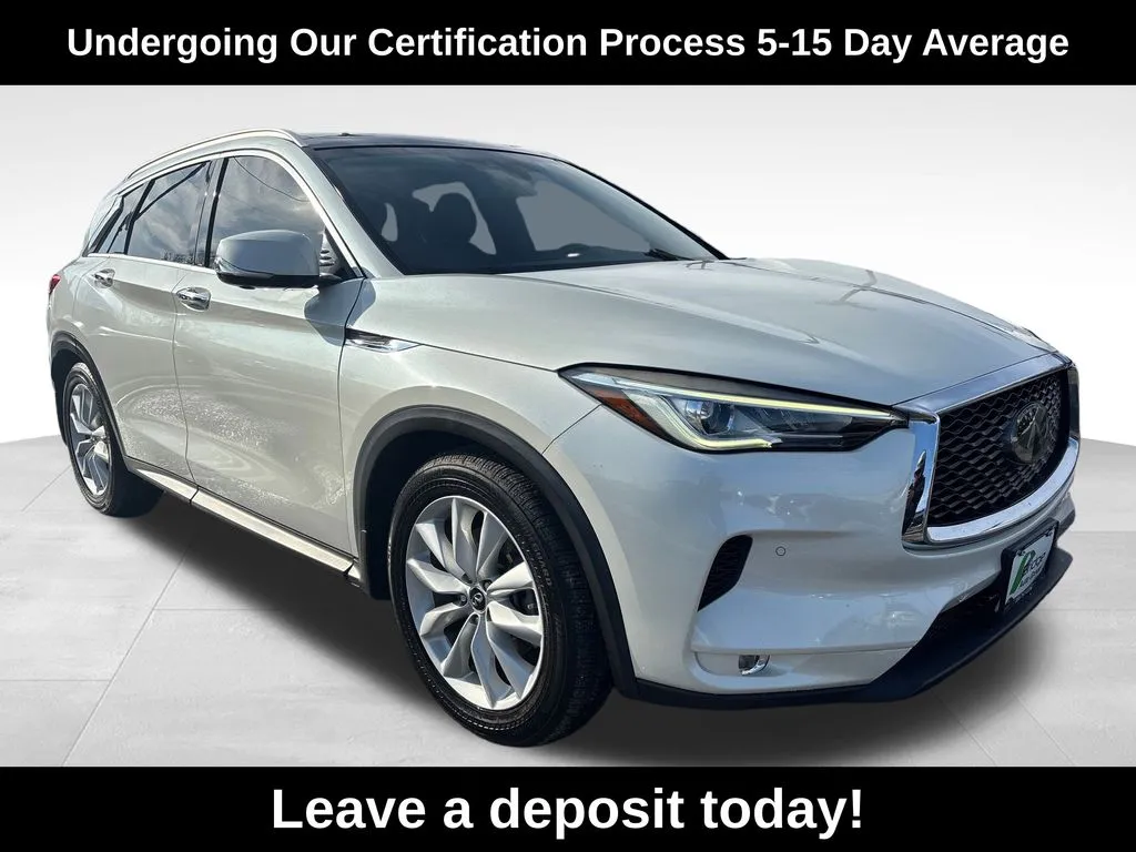 White 2019 INFINITI QX50 ESSENTIAL for sale in Berlin, NJ