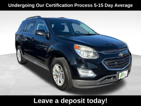 Black 2016 Chevrolet Equinox LT for sale in Berlin, NJ