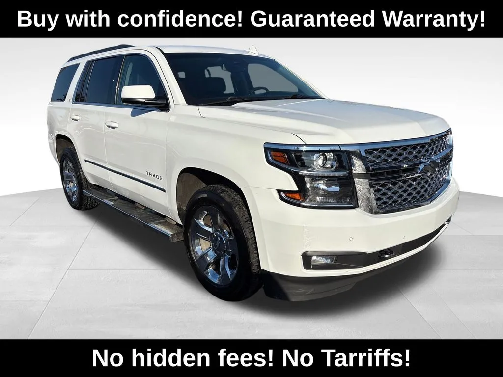 White 2017 Chevrolet Tahoe LT for sale in Berlin, NJ
